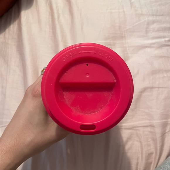 Christmas mitten coffee tumbler with lid - Picture 2 of 4